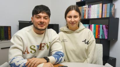 Bild: jut
Alexandru Tapelea und Selina Fuchs sind ein Paar – und haben zusammen das Start-up "BeAFox" gegründet. Die Sache, dass sie auch privat zusammen sind, mache die Sache nicht leichter, sagen sie.