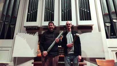 Bild: Dekanatskantorat Cham/Sulzbach-Rosenberg/Weiden
Philipp Senft und Gerd Hennecke werden beim Silvesterkonzert dabei sein.