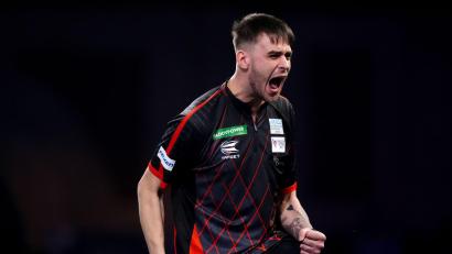 Bild: John Walton/PA Wire/dpa
Vom WM-Turnier ausgeschlossen: Nun reagiert Dom Taylor. (Archivbild)