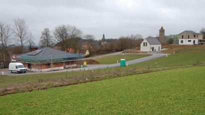 Archivbild: sm
Das Baugebiet Queräcker mit elf Parzellen ist beliebt. Bis auf einen Bauplatz sind inzwischen alle Parzellen verkauft oder bebaut.