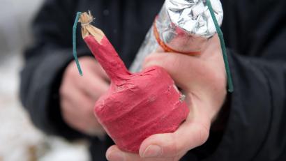 Bild: Sven Hoppe/dpa
An der bayerisch-tschechischen Grenze hat die Bundespolizei mehrere Einreisende mit illegalen Böllern aufgegriffen. (Archivbild)