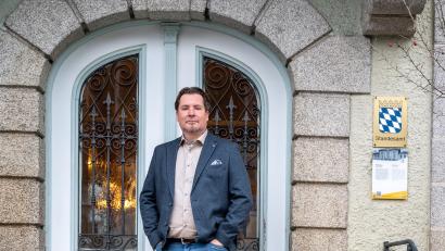 Bild: Stefan Friedl
Stefan Friedl kandidiert als Bürgermeister in Bärnau.