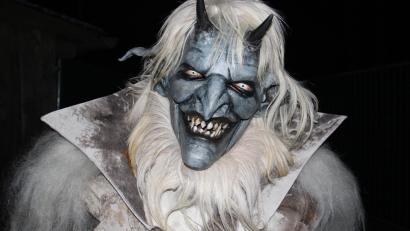 Archivbild: prh
Mächtig Eindruck hinterließen die "Grölldeifl" bereits im vergangenen Jahr bei der ersten Plößberger Raunacht. Sie bescherten den Veranstaltern einen riesigen, unerwarteten Besucherandrang.