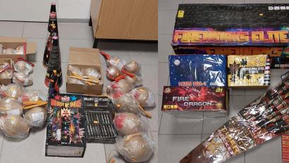 Symbolbild: Bundespolizei Waidhaus
Die Bundespolizei Waidhaus beschlagnahmte bei Waldsassen insgesamt 120 Kilogramm illegal eingeführter Pyrotechnik.