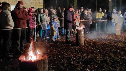 Bild: Kunz
Waldweihnacht am Fischerberg.