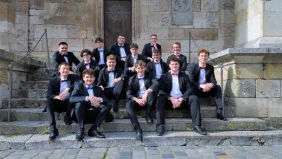 Archivbild: Johannes Faerber/Ensemble Classico
Das Ensemble Classico, gegründet von ehemaligen Regensburger Domspatzen, tritt am 28. Dezember in der Michelfelder Pfarrkirche auf.