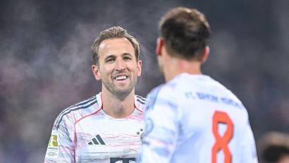Bild: Harry Langer/dpa
Herbstmeister der Bundesliga: Harry Kane (l.) und der FC Bayern.
