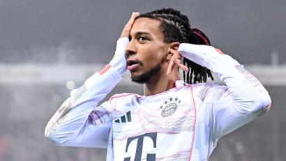 Bild: Harry Langer/dpa
Einer der Stars in Bayerns gewaltiger Offensive: Michael Olise.