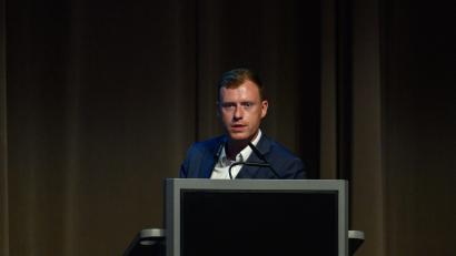 Bild: Klaus-Dietmar Gabbert/dpa
Jan Wenzel Schmidt (AfD) erhebt schwere Vorwürfe gegen Parteikollegen. (Archivbild)