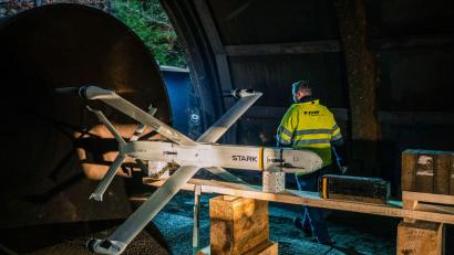 Bild: Mbda Deutschland Gmbh/dpa
Nach Angaben von Stark Defence wurden mehr als 800 mm Panzerstahl durchdrungen.