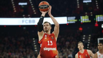 Bild: Matthias Stickel/dpa
Europameister Andreas Obst kassierte mit den Bayern-Basketballern in der Euroleague die nächste Niederlage.