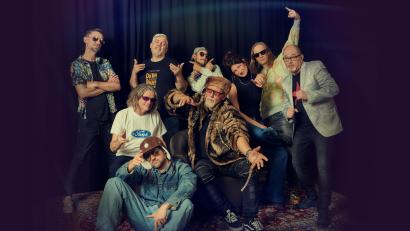 Bild: Grand Slam Funk/exb
G-Funk, Hip-Hop, Old School, Reggae Vibes, Rock, Jazz und Soul bringt die Band Grand Slam Funk auf die Bühne.