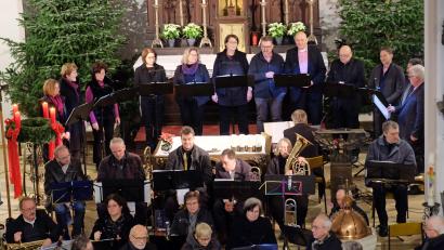 Bild: wlr
ChorDiSono brachten mit ihren Stimmen eine weitere musikalische Variante zu den instrumentalen Stücken ein.