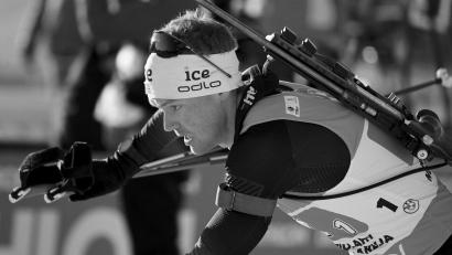 Bild: Vesa Moilanen/Lehtikuva/dpa
Der norwegische Biathlet Sivert Guttorm Bakken ist gestorben. (Archivbild)