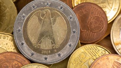 Bild: Fernando Gutierrez-Juarez/dpa
Die Eurostaaten stellen Jahr für Jahr neue Münzen im Milliardenwert her. (Symbolbild)