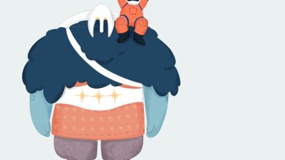 Bild: Giulia Bona/Freelancer/Nasa /dpa
So könnte das Maskottchen für die „Artemis 2“-Mission aussehen.