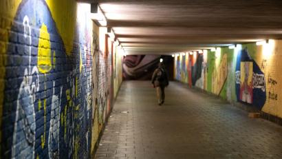 Bild: Sven Hoppe/dpa
Graffitis und Tags verursachen Jahr für Jahr enormen Schaden. (Symbolbild)