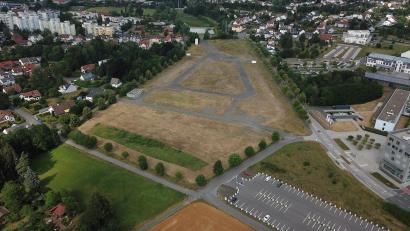 Bild: Stadt Weiden
Der alte Festplatz aus der Vogelperspektive.