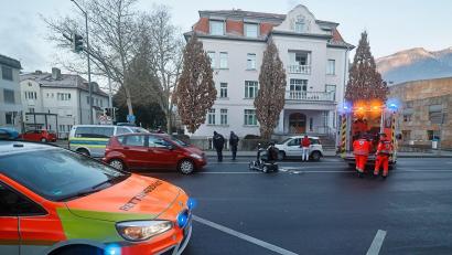 Bild: Markus Leitner/BRK Kreisverband Berchtesgadener Land/dpa
Eine Rotkreuz-Mitarbeiterin ist an der Unfallstelle vorbeigekommen und hat die Rettungskräfte verständigt.