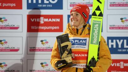 Bild: Karl-Josef Hildenbrand/dpa
Wartet schon lange auf die Tournee: Katharina Schmid. (Archivbild)