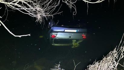 Bild: ---/ Polizei Lichtenfels/dpa
Die vier jungen Menschen kamen leicht verletzt ins Krankenhaus.