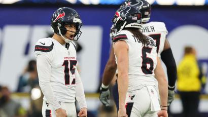 Bild: Kevork Djansezian/AP/dpa
Die Houston Texans erreichen zum dritten Mal in Folge die Finalrunde der NFL.