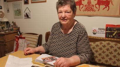 Bild: Jennifer Battaglia
Edeltrautd Jarkulisch hat am 17. Dezember Geburtstag – am selben Tag wie der inzwischen verstorbene Papst Franziskus.