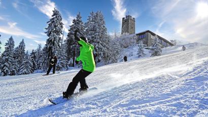 Bild: Andreas Munder
Die Nordpiste am Ochsenkopf öffnet am 1. Januar 2026 für Skifahrer.