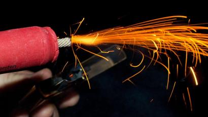 Bild: Patrick Pleul/dpa-Zentralbild/dpa
Genaue Zahlen dazu, wie viele Tiere in der Silvesternacht in panischer Flucht verletzt werden oder sterben, gibt es nicht. (Archivbild)