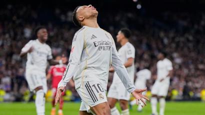 Bild: Manu Fernandez/AP/dpa
Real Madrid muss zu Beginn des neuen Jahres ohne seinen besten Spieler auskommen. (Archivbild)