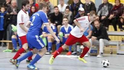 Archivbild: Hirsch
Am Sonntag sind die Futsal-Kicker in Wernberg zu Gast.