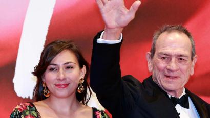 Bild: Shizuo Kambayashi/AP/dpa
Victoria Jones war die Tochter von Oscar-Preisträger Tommy Lee Jones. (Archivbild)