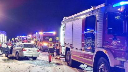 Bild: Polizei Amberg
Auf der B 85 zwischen Haidweiher und Schweppermannkaserne hat sich ein Unfall ereignet.