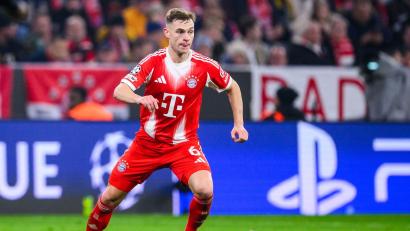 Bild: Tom Weller/dpa
Joshua Kimmich fehlt dem FC Bayern zum Trainingsstart. (Archivbild)