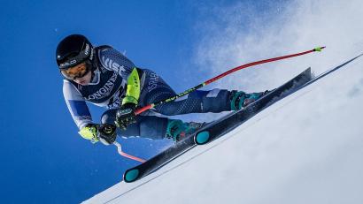 Bild: Michael Kappeler/dpa
Noa Szollos holte in Kranjska Gora die ersten Weltcup-Punkte für Israel. (Archivbild)