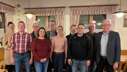 Bild: Michael Kiener
Die Kandidatinnen und Kandidaten der FWG Unterauerbach für die Kommunalwahl am 8. März.