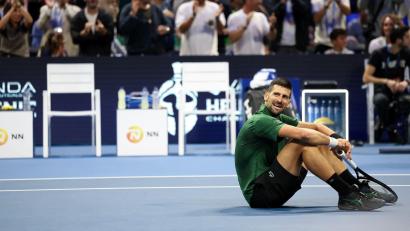 Bild: Yorgos Karahalis/AP/dpa
Novak Djokovic ist noch nicht bereit für Tennisturniere. (Archivbild)