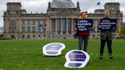 Bild: Zentralbild/dpa-Zentralbild/dpa
Das Lobbyregister soll für mehr Transparenz sorgen. (Archivbild)