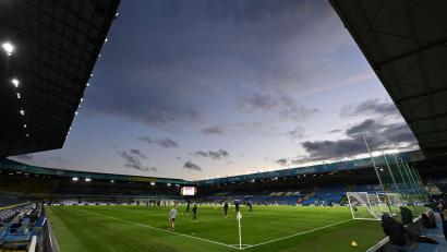 Bild: Paul Ellis/PA Wire/dpa
Ein Fan von Leeds United starb am Rande des Heimspiels gegen Manchester United. (Archivbild)