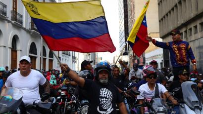 Bild: Javier Campos/dpa
Venezuelas neue Führung will ihre Macht im Land festigen.