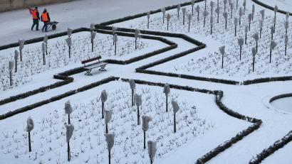 Bild: Karl-Josef Hildenbrand/dpa
Im Freistaat bleibt es vorerst frostig.