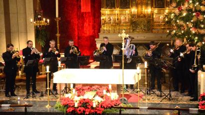 Bild: Kunz
"Tritonus Brass" spielt Dreikönigs-Konzert in der Josefskirche.