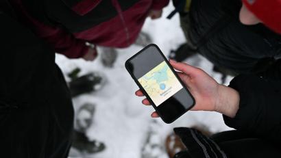Bild: Lars Penning/dpa
In Niedersachsen bleiben die Schulen wegen des Wetters dicht.