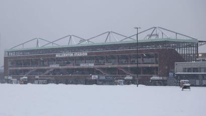Bild: Christian Charisius/dpa
Ob das Bundesliga-Spiel des FC St. Pauli gegen RB Leipzig im Millerntor-Stadion in Hamburg stattfindet, ist offen.