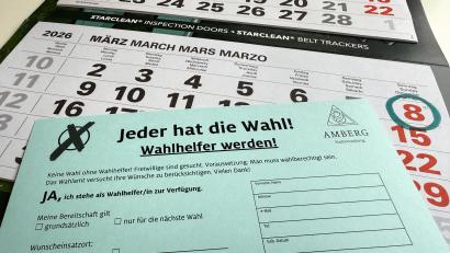 Bild: Petra Hartl
Am 8. März ist Kommunalwahl in Amberg. Die Vorbereitungen dafür gehen in die heiße Phase. Zehn Parteien und Listen haben ihre Wahlvorschläge abgegeben. Eine Frau und sechs Männer bewerben sich um das Amt des Oberbürgermeisters.