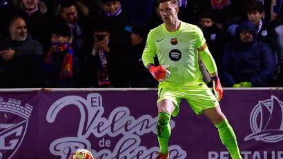 Bild: Rudy Garcia/AP/dpa
Marc-André ter Stegen hat sich fit gemeldet.