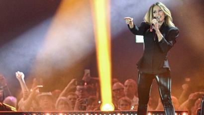 Bild: Jens Kalaene/dpa
Helene Fischer ist zurück nach der Babypause. Hier bei ihrem Auftritt in der Musikshow „Schlagerchampions - Das große Fest der Besten“.