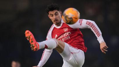 Bild: Kin Cheung/AP/dpa
Kai Havertz gab nach langer Verletzungspause sein Comeback für den FC Arsenal.