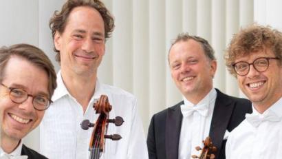 Bild: Markus Weidmann
Das Varian Fry Quartett gibt am 31. Januar ein Studiokonzert im Stadttheater Amberg.