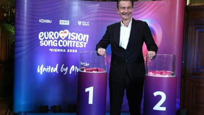 Bild: Georg Hochmuth/APA/dpa
Die Auslosung der Halbfinals beim ESC sorgt für Spannung